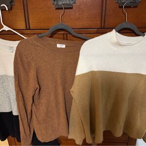 J. Crew Extra-Soft White Sweater